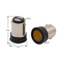 B15D à E14 support de lampe de conversion support de lampe à vis BA15D baïonnette B15-E14 convertisseur support de lampe