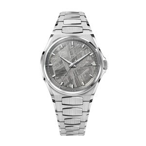 <span class=keywords><strong>Orologio</strong></span> di Lusso 2026 in Acciaio Inossidabile 316L, Sportivo e Alla Moda, Movimento al Quarzo Ronda, Impermeabile 10 ATM, Quadrante in Vero Meteorite - Product Image 1