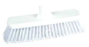 High Quality 3-in-1 Floor Cleaning Kit with Bamboo Brush Plastic Handle <b>Broom</b> <b>Dustpan</b> & Scrubber for Home & Hospitality Staff - Product Image 6