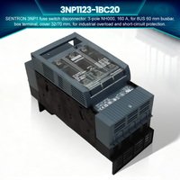 Siemens %100 Orijinal Yeni 160A 3 Kutuplu NH000 SENTRON Sigorta 3NP1 Ayırıcı Anahtar 3NP1123-1BC20