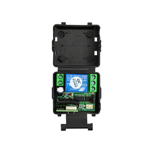 Top bán hàng 1CH 1 nút không dây 433Mhz điều khiển từ xa cửa nhà để xe RF Receiver cho khóa cửa với bìa - Product Image 3