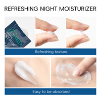 Masque de Nuit en Gelée LAIKOU, Extrait d'Algues Bio, Hydratant, Contrôle du Sébum, Rafraîchissant