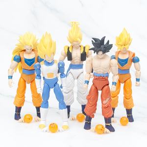 Figurines et articles de collection Dragon Ball Son Goku <span class=keywords><strong>6</strong></span> styles, décorations de bureau, nouveau modèle, perles échangeables - Product Image 2