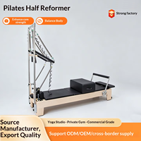Équipement de Pilates en bois de qualité supérieure avec tour pour usage professionnel en salle de sport – Ensemble complet de Reformer de Pilates