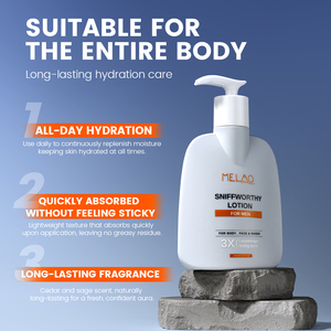 <span class=keywords><strong>Lotion</strong></span> corporelle hydratante MELAO, contrôle des odeurs, parfum longue durée, absorption rapide, bois de cèdre et <span class=keywords><strong>sauge</strong></span>, pour hommes - Product Image 1