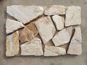 SHIHUI外壁と暖炉の壁の装飾壁のクラッディングストーンのための人気のある天然砂岩ルーズストーンベニヤ - Product Image 5