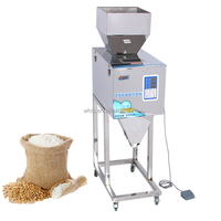 Machine de pesage et de remplissage de granulés de poudre d'épices de farine de café de grains de haricots de grande capacité 2 kg 3 kg