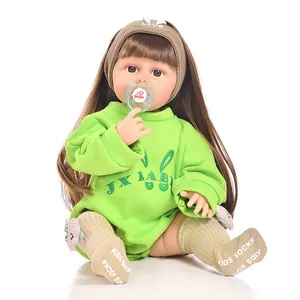 Hot Sale 55 cm Realistic Soft Vinyl Doll Lifelike Toys Reborn Baby Dolls