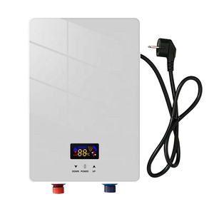 <span class=keywords><strong>Calentador</strong></span> de agua de bajo <span class=keywords><strong>precio</strong></span> de fábrica calefacción instantánea eléctrica 3500W 5200W 220V <span class=keywords><strong>calentador</strong></span> de agua de baño sin tanque para ducha - Product Image 2