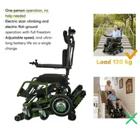 Robot intelligent pour monter les escaliers, navigation autonome, tout-terrain, idéal pour les personnes âgées et les personnes handicapées, mobilité intérieure et extérieure. XSTO
