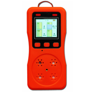 Détecteur de gaz portable 4 en 1 CH4 O2 H2S CO avec rétroéclairage LED pour la surveillance des gaz inflammables - Product Image 2
