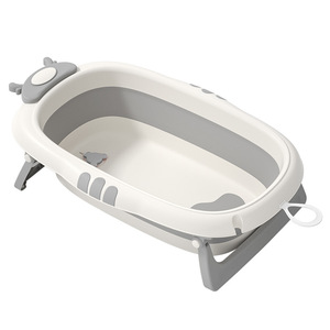 Baby <b>Bath</b> Tub Large Size PP Material Temperature Display For Newborns And Toddlers - Product Image 2