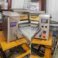 Machine à laminer la pâte Chapati entièrement automatique Machine à fabriquer les crêpes industrielles et commerciales à mille couches Machine à presser les croûtes