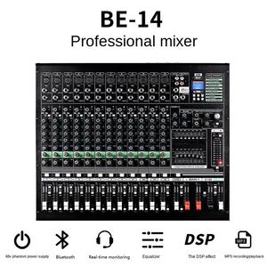 Mezclador Digital Profesional <span class=keywords><strong>de</strong></span> 14 Canales para Grabación <span class=keywords><strong>de</strong></span> <span class=keywords><strong>Cantantes</strong></span> en Estudio, Ecualización Dual <span class=keywords><strong>de</strong></span> 7 Segmentos, MP3, 16DSP, Audio y Video - Product Image 2