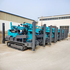 Cingolo idraulico montato 100m 200m pozzo trivellato pozzi d'acqua di perforazione macchina impianti di perforazione - Product Image 3