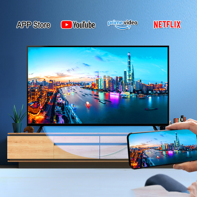 75" Mini LED QLED Smart TV, 4K UHD High Color Gamut with Ultra Narrow Bezel, Dolby Audio & Google TV for Home Entertainment