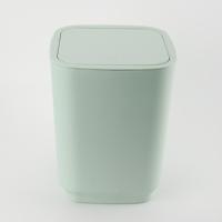 Ensemble d'accessoires de salle de bain 6 pièces en plastique écologique plaqué argent, style luxe léger et simple, comprenant poubelle et porte-brosse WC
