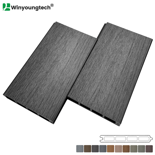 WPC Fence Composite Panels Outdoor for Garden Fencing Garden Security System