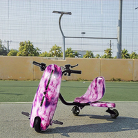 Multi-patrón mejores niños RC gasolina Drift Trike tres ruedas eléctricas PU ruedas Sensor uso al aire libre