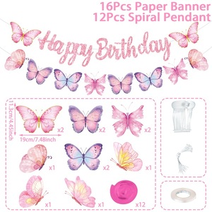 Juego de Adornos Espirales de Papel con Temática de <span class=keywords><strong>Fiesta</strong></span>, Decoraciones Colgantes para Graduación, San Valentín, Cumpleaños, Halloween, Navidad - Product Image 5