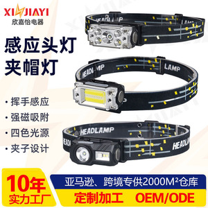 Headlamp Rechargeable Led Headlight With <b>Dimmer</b> For Fishing Hiking Outdoor Use - Product Image 5