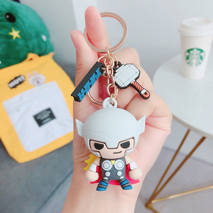 Portachiavi 3D <span class=keywords><strong>Marvel</strong></span> Spider-Man e Capitan America con Cinturino da Polso, Personalizzabili, Regalo Promozionale all'Ingrosso - Product Image 5