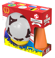 Kit d'entraînement de football pour enfants de haute qualité, ensemble de cônes de 23 cm, marqueurs de ballon de football pour l'extérieur