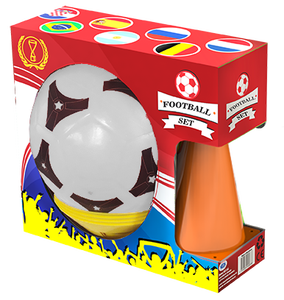 Conos de Fútbol de Alta Calidad para Niños, Juego de Marcadores de Balón de Fútbol de 23 cm, Kit de Entrenamiento al Aire Libre - Product Image 2