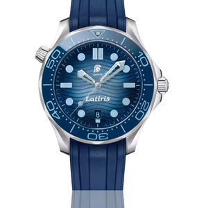 Montre mécanique de marque de créateur, résistante à l'eau, en acier, avec effet lumineux, mouvement automatique, affichage de la date 26 - Product Image 3