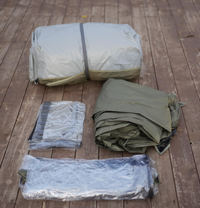 Tende gonfiabili per grandi alberghi panoramici all'aperto ad apertura rapida in tessuto di cotone tende da campeggio antipioggia e <span class=keywords><strong>frangivento</strong></span> - Product Image 5