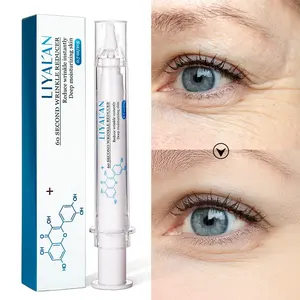 Private Label Skin Firming Lifting Lighten Dark Circles Smooth Fine Lines Wrinkle Remover Instant Eye Cream