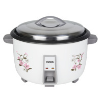 Olla Arrocera Eléctrica Comercial Automática de 10L y 2800W con Taza Medidora y Paleta, Certificación CE, ERPROHS/LFGB/DGCCRF/UKCA