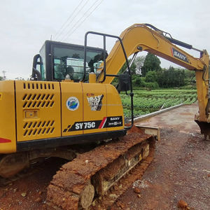 Excavatrice d'occasion Sany Sy75c, marque originale, deuxième main, prix fabricant en promotion - Product Image 4