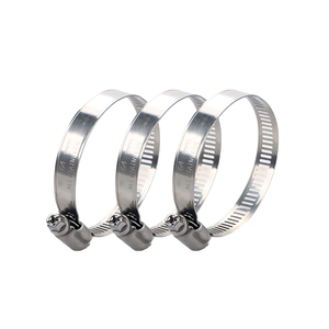 Thép Không Gỉ 201 304 Gia Cố Sức Mạnh Mỹ Loại Worm Drive Bánh Có Thể Điều Chỉnh Ống Kẹp - Product Image 4