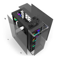 Boîtier d'ordinateur Powercase Bilgisayar Kasasi boîtier d'ordinateur de jeu Eatx le moins cher boîtier d'ordinateur Oem Odm armoire de bureau Pc tour boîtier de jeu-acheter