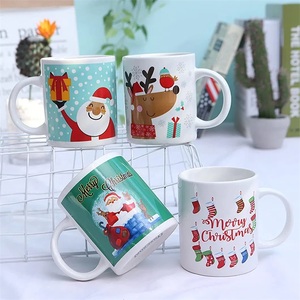 Tazza in Ceramica Personalizzabile 12oz 350ml Bianca per Sublimazione con Logo e Motivo Personalizzabili per Regali e Feste - Product Image 4