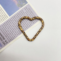 Breloques en alliage en forme de cœur, étoile et os, 40 mm, colorées, avec anneaux à ressort, pour matériaux de bricolage, fabrication de porte-clés et de breloques de sac QYgift