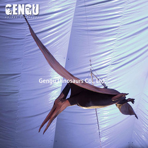 3d animatronic עף דינוזאור שליטה מרחוק עבור גן ילדים מקומות ציבוריים בנמלי תעופה קניונים מתכת - Product Image 6