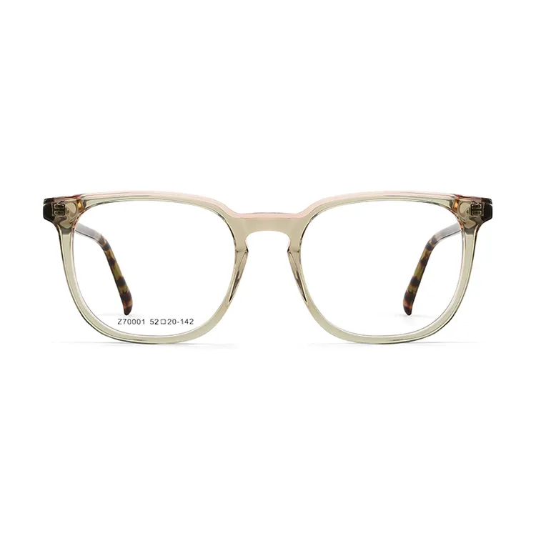 IU-Z70001 Vente en gros Acétate Lunettes Montura Acetato Montures de lunettes optiques pour hommes