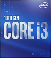 Processeur de bureau Quad-Core Intel Core i3-10100F 3,6 GHz, 12 Mo de cache L2/L3, 14 nm, 64 bits, emballage en vrac
