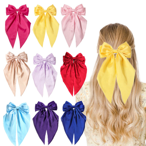 ปิ่นปักผมยาวทรงโอเวอร์ไซส์สุดหรูกิ๊บติดผมโบว์ติดผมอุปกรณ์เสริมผมโบว์ใหญ่สำหรับวันเกิดงานแต่งงานวันหยุด - Product Image 1