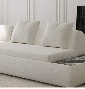 Sofá de Tela Supermoon en Estilo Crema Antiguo, Diseño Italiano para Villa, Penthouse Grande, Sala de Estar Amplia, Sofá de Fila Recta - Product Image 1