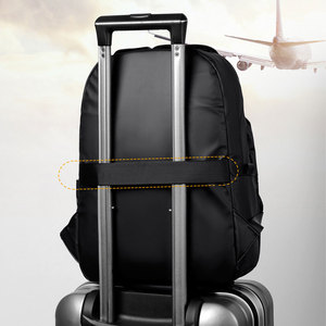 Sac à dos antivol personnalisé pour homme, sac à dos personnalisable pour ordinateur portable, usage quotidien, collège, affaires, fermeture à glissière - Product Image 3