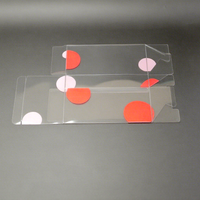 Boîte cosmétique en plastique PET transparent en PVC personnalisée Impression de boîte en plastique PET transparent pour produit cosmétique de soin de la peau