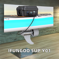 IFUNGOO 600W Y01 Propulseur Électrique pour Planche à Pagaie Gonflable, Nouveau Moteur de Propulsion pour SUP et Planche de Surf