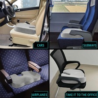 Coussin de siège de voiture en gel de mousse à mémoire de forme rafraîchissant, soutien lombaire orthopédique, fabrication OEM ODM