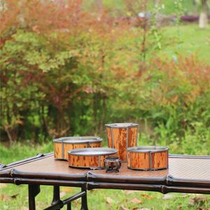 Xiangfei Pure Pewter <b>Tea</b> <b>Tray</b> Rectangle Bamboo Material <b>Tea</b> Ceremony Accessory Storage <b>Tray</b> For Table Use - Product Image 4