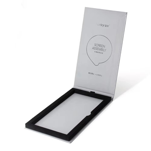 Kích thước tùy chỉnh mỏng treo lỗ hiển thị hộp di động điện thoại di động bảo vệ màn hình hộp bao bì giấy - Product Image 6