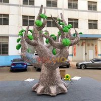 Modèle de cocotier gonflable géant, palmier gonflable, plantes gonflables pour la décoration d'activités commerciales en bord de mer