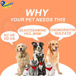 Vente en gros de supplément nutritionnel pour chiot berger allemand personnalisé suppléments de vitamines et de calcium pour les soins de santé des animaux de compagnie - Product Image 4